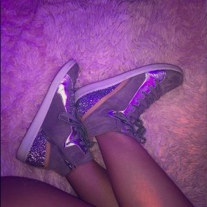 Glitter Dolce Vita high tops